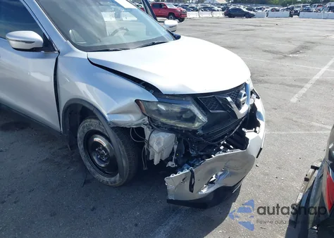 2016 Nissan Rogue Sv z USA, uszkodzony, nr VIN 5N1AT2MT0GC844717